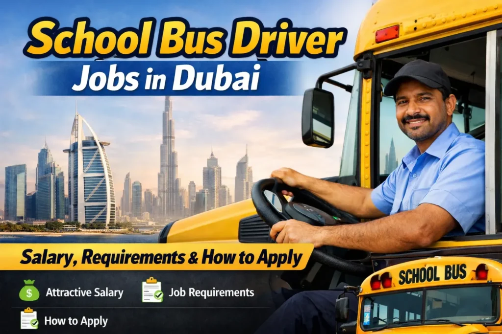 School Bus Driver Job In Dubai